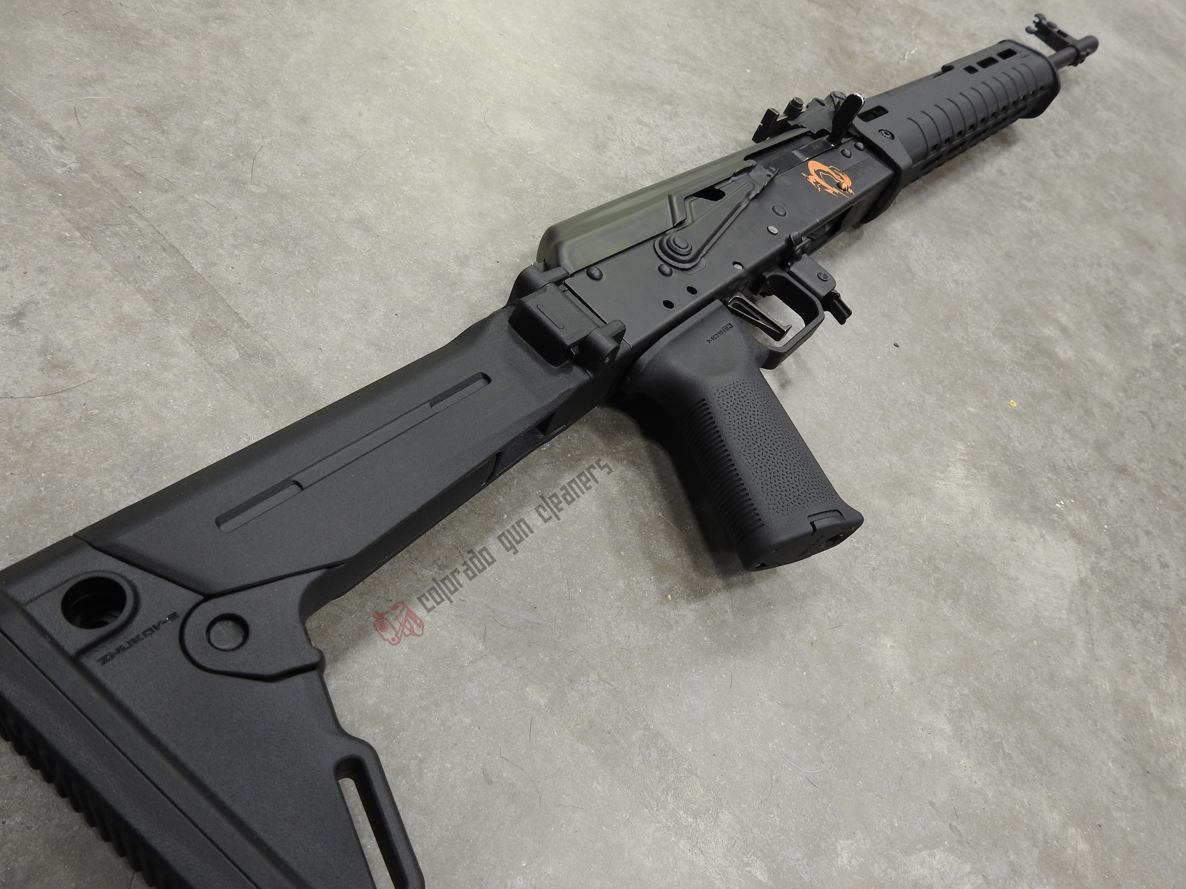 Cerekote Raging Hunter Cerakoted using HUNTER ORANGE and GRAPHITE BLACK | Cerakote