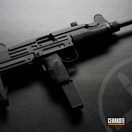 Powder Coating: 9mm,Graphite Black H-146,S.H.O.T,Handguns,Pistol,Uzi,Restoration