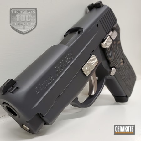Powder Coating: S.H.O.T,Sig Sauer,Handguns,Pistol,Sig Sauer P239,Sniper Grey H-234