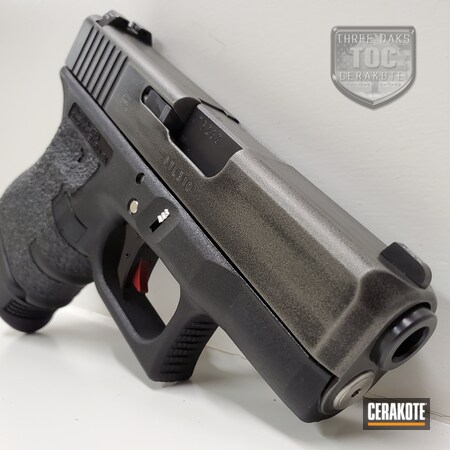 Powder Coating: Graphite Black H-146,Glock,S.H.O.T,Handguns,Pistol,Tactical Grey H-227,27