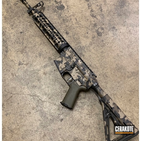 Powder Coating: 5.56,S.H.O.T,Armor Black H-190,Spikes,Tactical Rifle,AR-15,Patriot Brown H-226,MAGPUL® FDE C-267,Camouflage