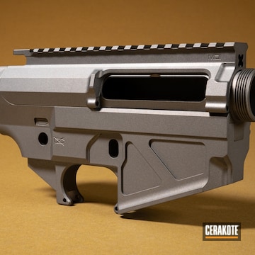 Ar-15 Upper And Hand Guard Coated Using Tungsten
