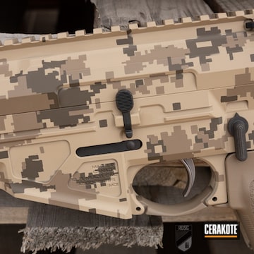 Maccabee Defense Slr Coated Using Patriot Brown, Benelli® Sand And Magpul® Flat Dark Earth