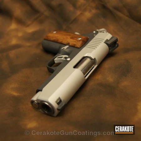 Powder Coating: Satin Aluminum H-151,1911,Handguns,Blue Titanium H-185,Rock Island Armory,Armscor