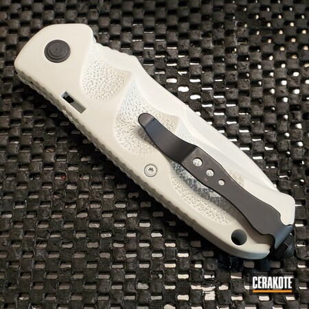 Powder Coating: Snow White H-136,Tactical Accessory,Knife,Schrade,Folding Knife,Outdoors