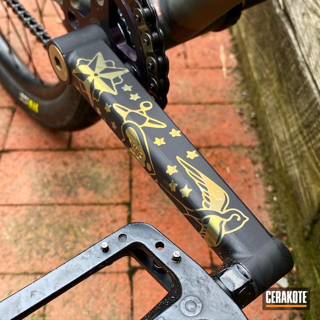 titanium bike cranks