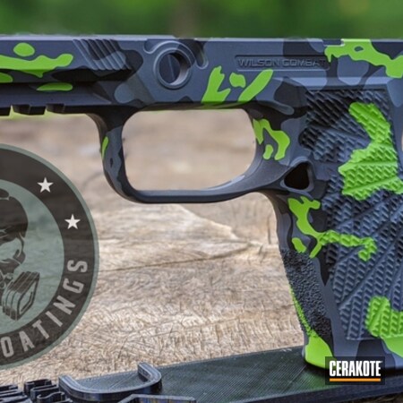 Powder Coating: Receiver,Zombie Green H-168,S.H.O.T,Sig Sauer