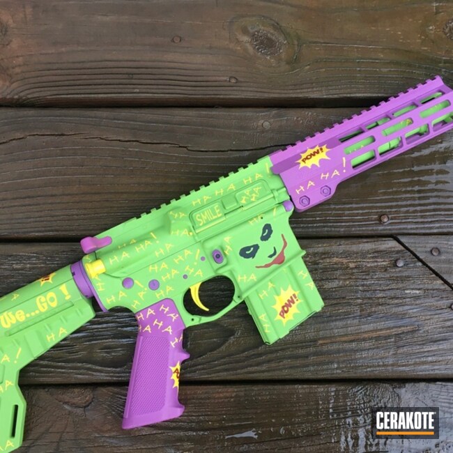 Cerakoted The Joker | Cerakote Gallery