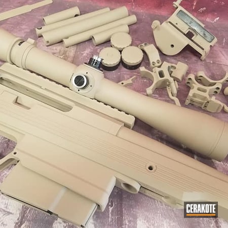Powder Coating: S.H.O.T,DESERT SAND H-199,AR30,Tactical Rifle,AR Build,AR Project