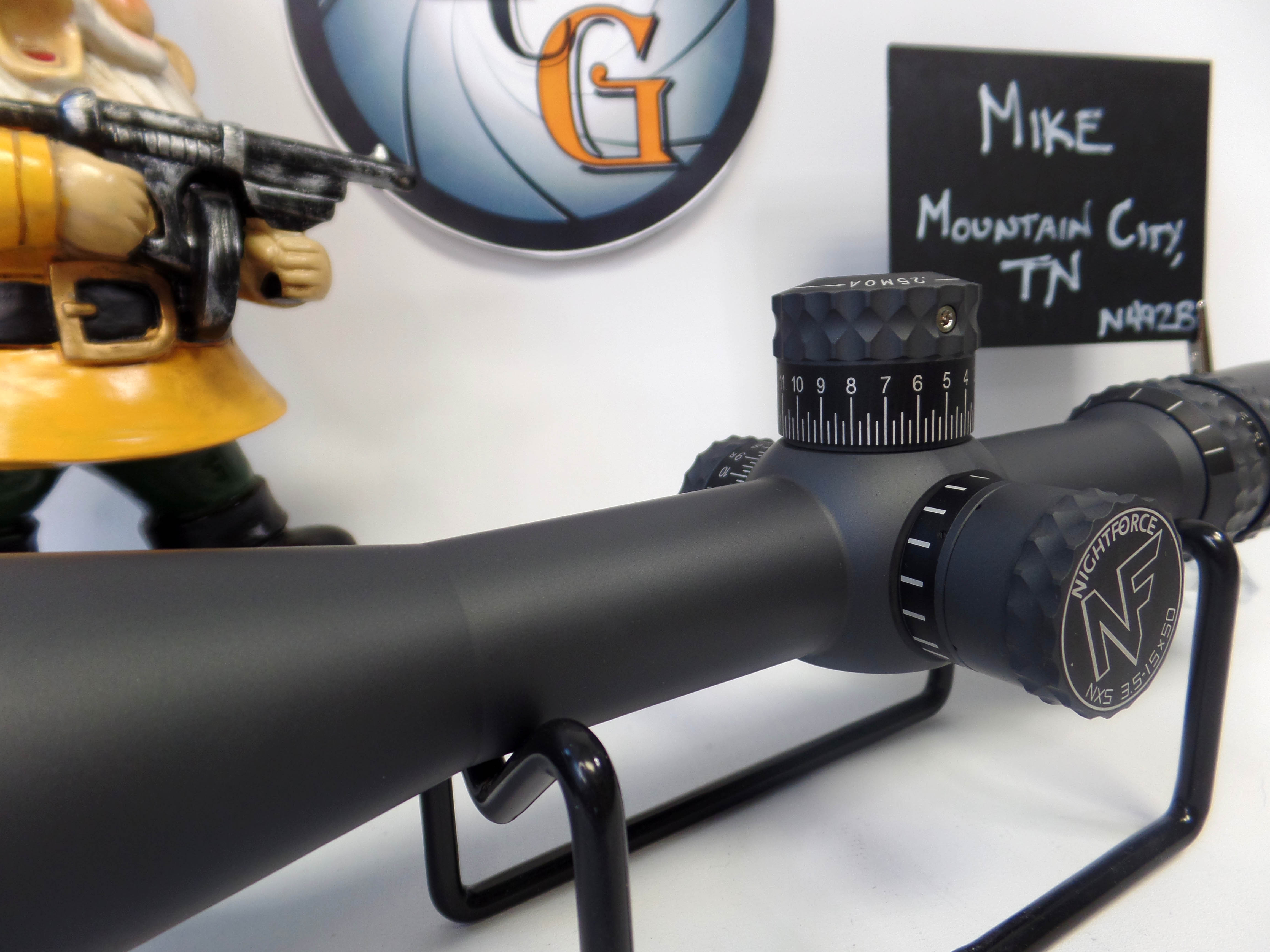 Nightforce Scope Cerakoted using Sniper Grey | Cerakote