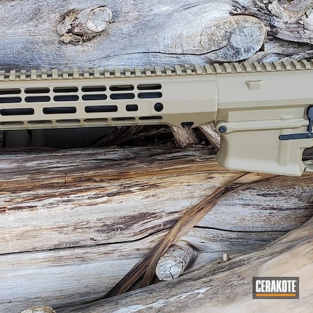 Powder Coating: Graphite Black H-146,Rifles,6.5 Creedmoor,S.H.O.T,Stag Arms,Stag,Rifle,Coyote Tan H-235