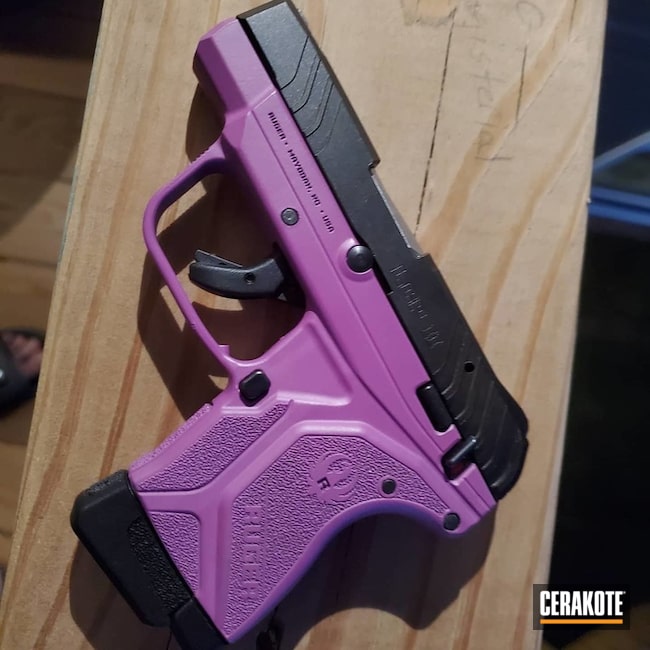 Ruger Lcp Ii Cerakoted Using Wild Purple