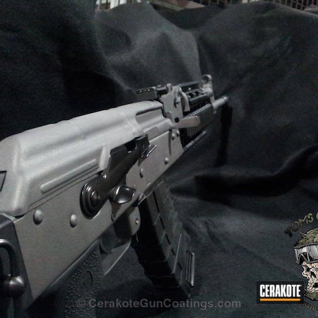 Powder Coating: Kalashnikov,Tactical Rifle,Tungsten H-237