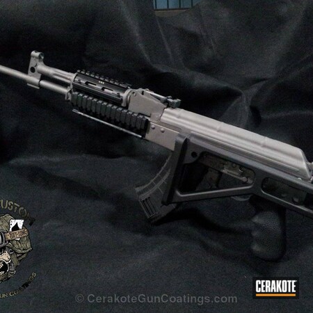 Powder Coating: Kalashnikov,Tactical Rifle,Tungsten H-237