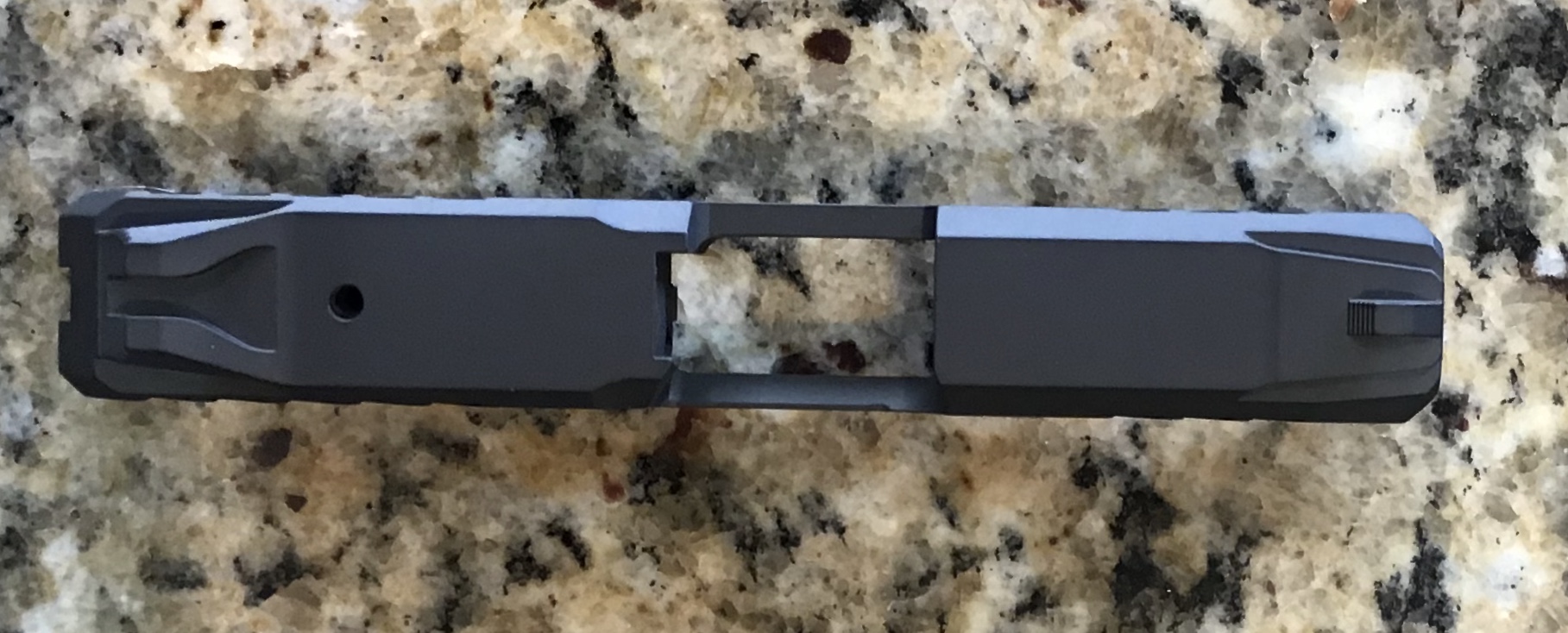 Ruger slide coated in Sniper Grey | Cerakote