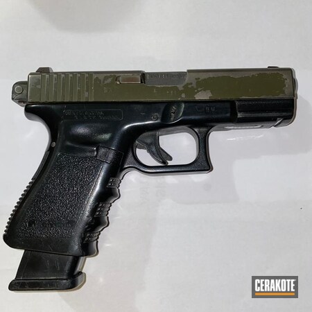 Powder Coating: 9mm,Glock,S.H.O.T,Armor Black H-190,Glock 19,Coyote Tan H-235