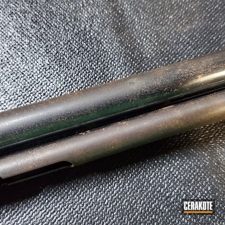 Powder Coating: Graphite Black H-146,S.H.O.T,Henry,.22,Before and After,Lever Action,Rifle