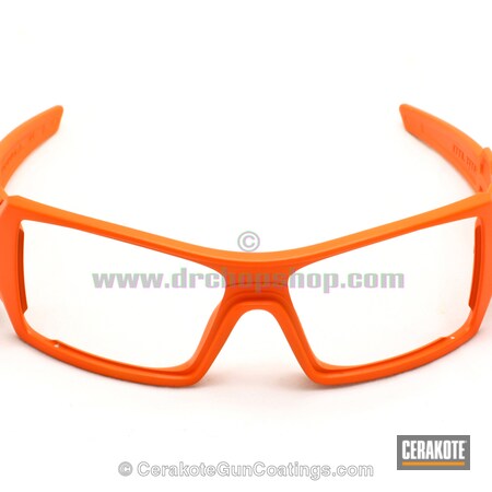 Powder Coating: Sunglasses,Safety Orange H-243,Oakley