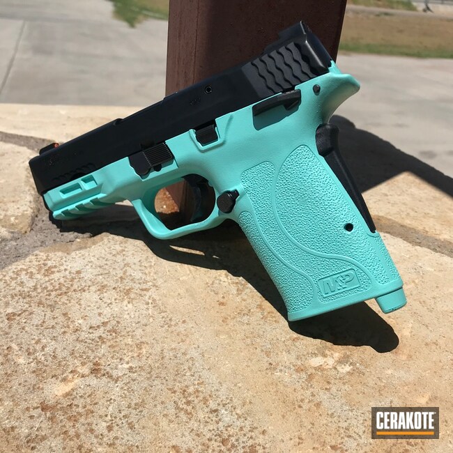 smith and wesson ez 9mm robins egg blue