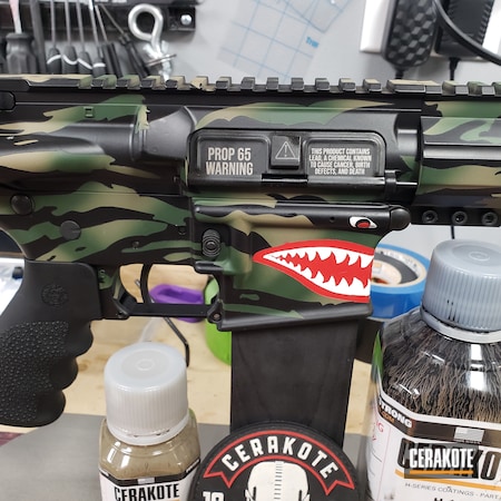 Powder Coating: Graphite Black H-146,S.H.O.T,Highland Green H-200,Stormtrooper White H-297,Anderson Mfg.,Custom Camo,AM15,FIREHOUSE RED H-216,Woodland Camo,Camouflage,MAGPUL® FLAT DARK EARTH H-267