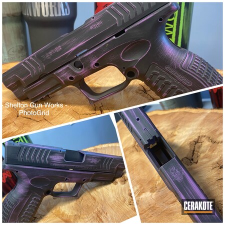 Powder Coating: 9mm,Wild Purple H-197,S.H.O.T,Armor Black H-190,Springfield Armory