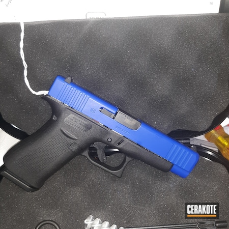 Powder Coating: Glock,S.H.O.T,BLUE FLAME C-158