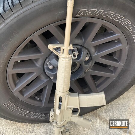 Powder Coating: Firearm,AR-15,Colt,Coyote Tan H-235