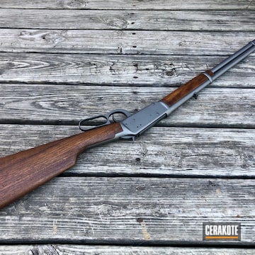 Winchester Model 1894 Cerakoted Using Tactical Grey