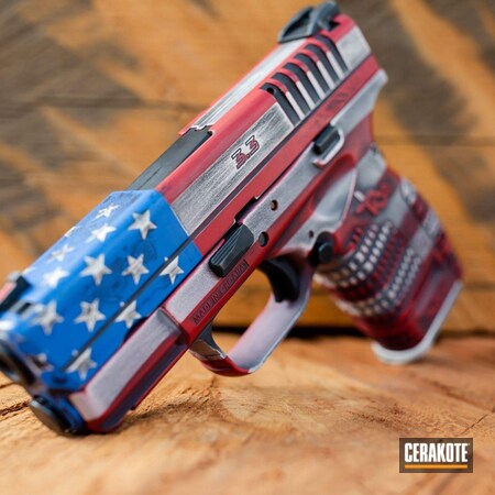 Powder Coating: 9mm,XDS,Snow White H-136,NRA Blue H-171,S.H.O.T,Springfield Armory,FIREHOUSE RED H-216,Gen II Graphite Black HIR-146