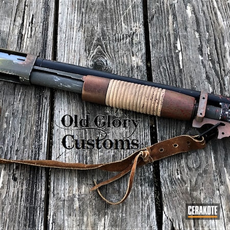 Powder Coating: COPPER SUEDE H-310,Satin Aluminum H-151,Corvette Yellow H-144,12 Gauge,Chocolate Brown H-258,S.H.O.T,Mossberg 500,Post Apocalyptic,O.D. Green H-236,Graphite Black H-146,Crimson H-221,Copper Brown H-149,Midnight Blue H-238,Stainless H-152,SIG™ DARK GREY H-210,Mossberg,Bayonet,Zombie Apocalypse