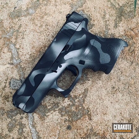 Powder Coating: Graphite Black H-146,Glock,S.H.O.T,Pistol,Shimmer Aluminum H-158,.45,Handgun