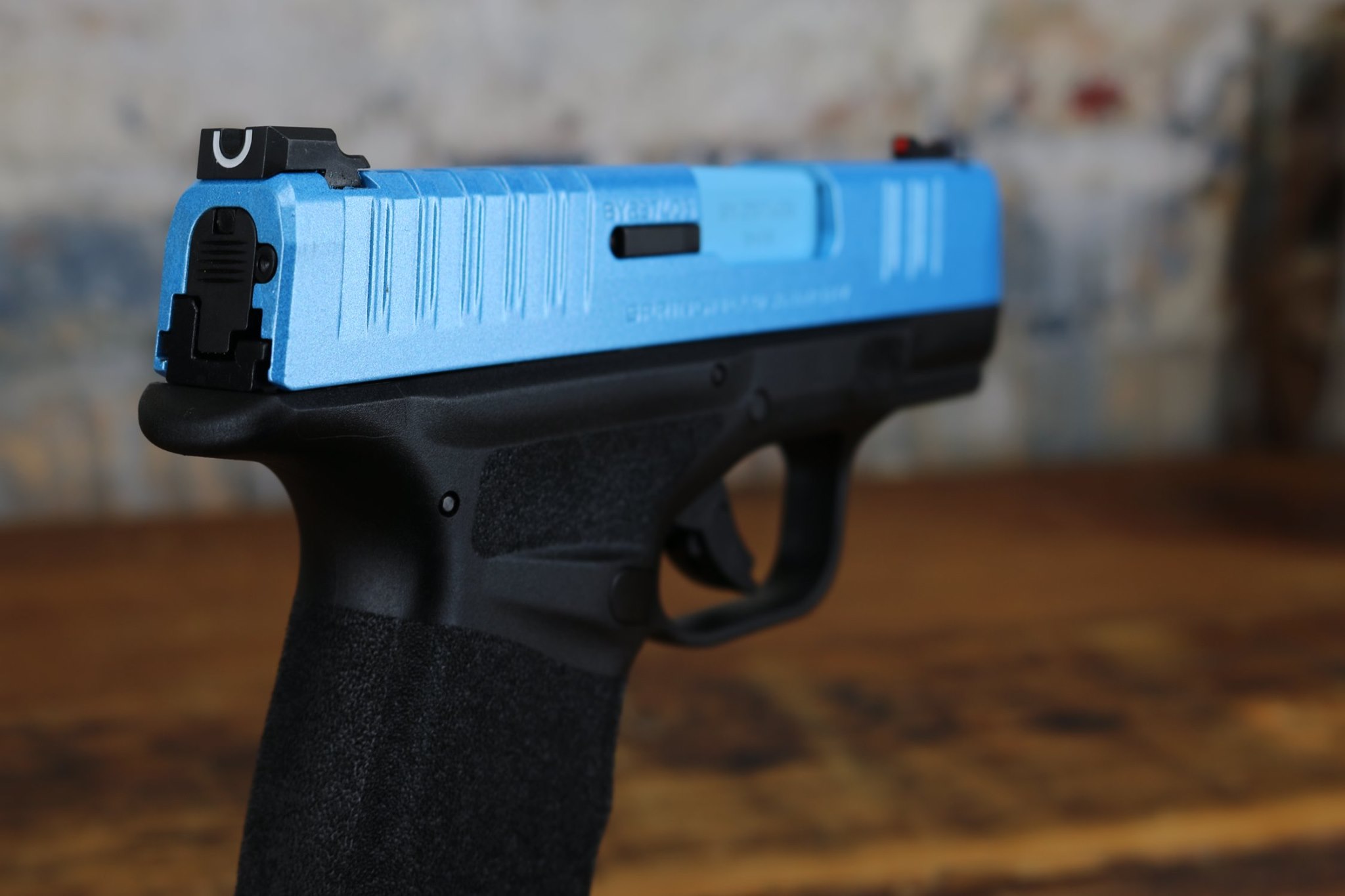 Blue Raspberry Cerakote Springfield Armory Hellcat Cerakoted using Blue Raspberry | Cerakote