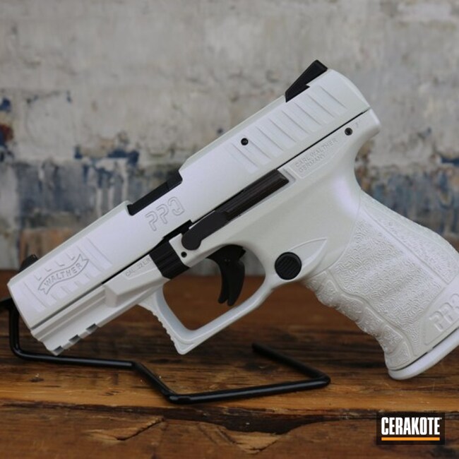 Walther Ppq Cerakoted Using Stormtrooper White