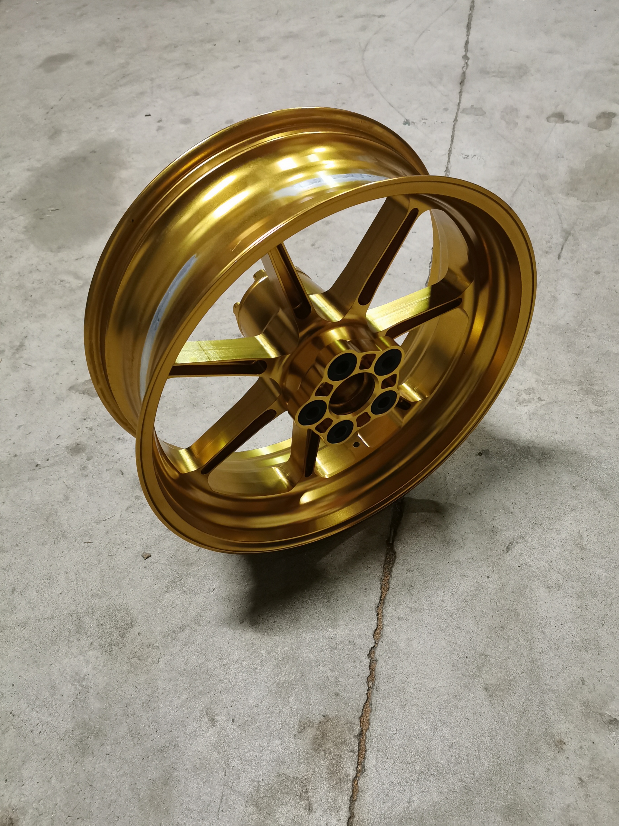 Wheels Cerakoted using Graphite Black | Cerakote