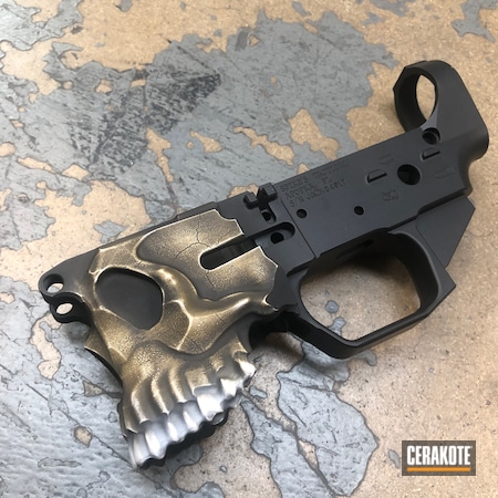 Powder Coating: Bright White H-140,S.H.O.T,Coyote Tan H-235,Skull,Spike's Tactical The Jack,Spike's Tactical,Graphite Black H-146,Distressed,Worn,Armor Black H-190,Bone