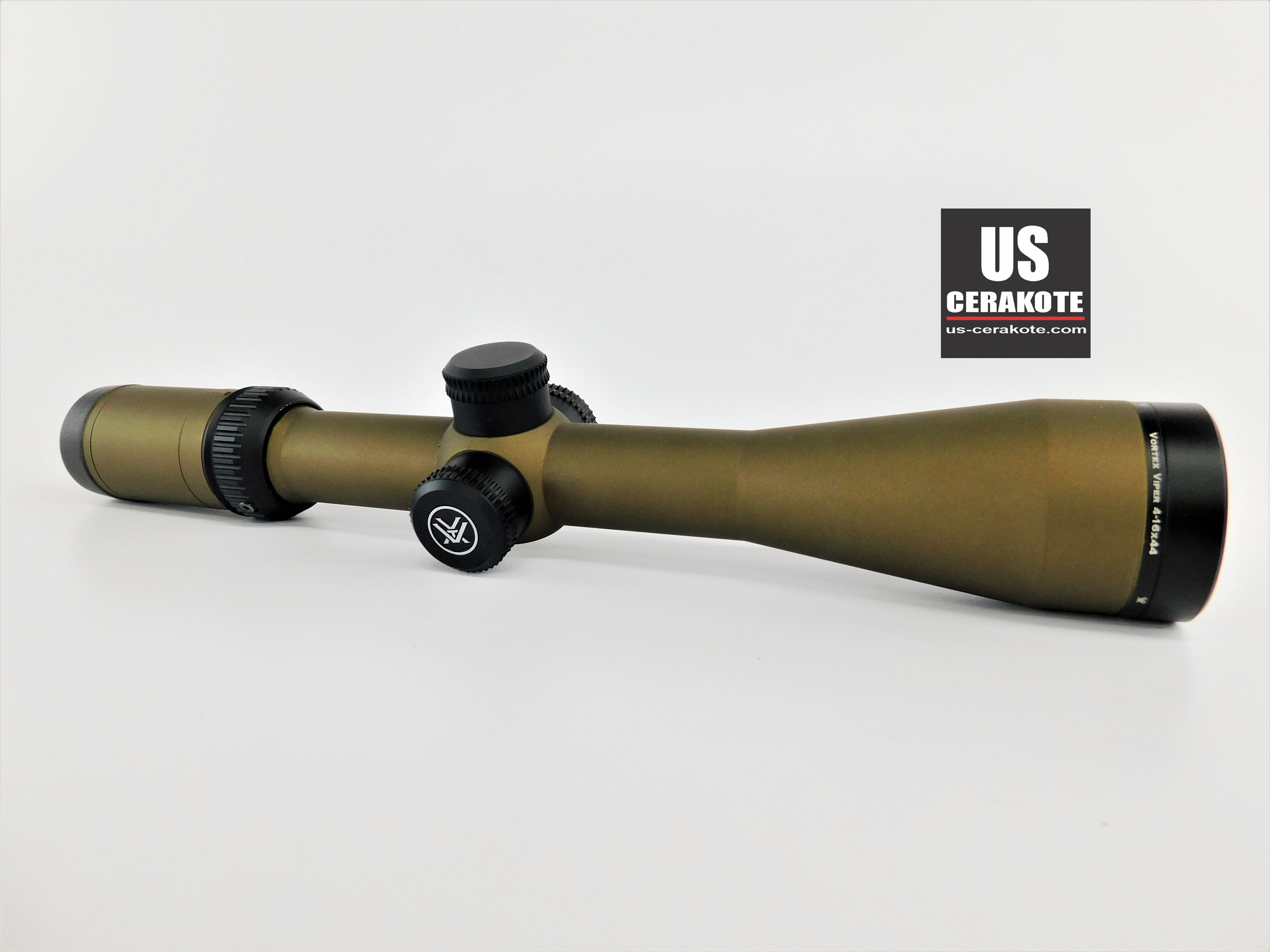 Vortex Scope Cerakoted using Burnt Bronze | Cerakote