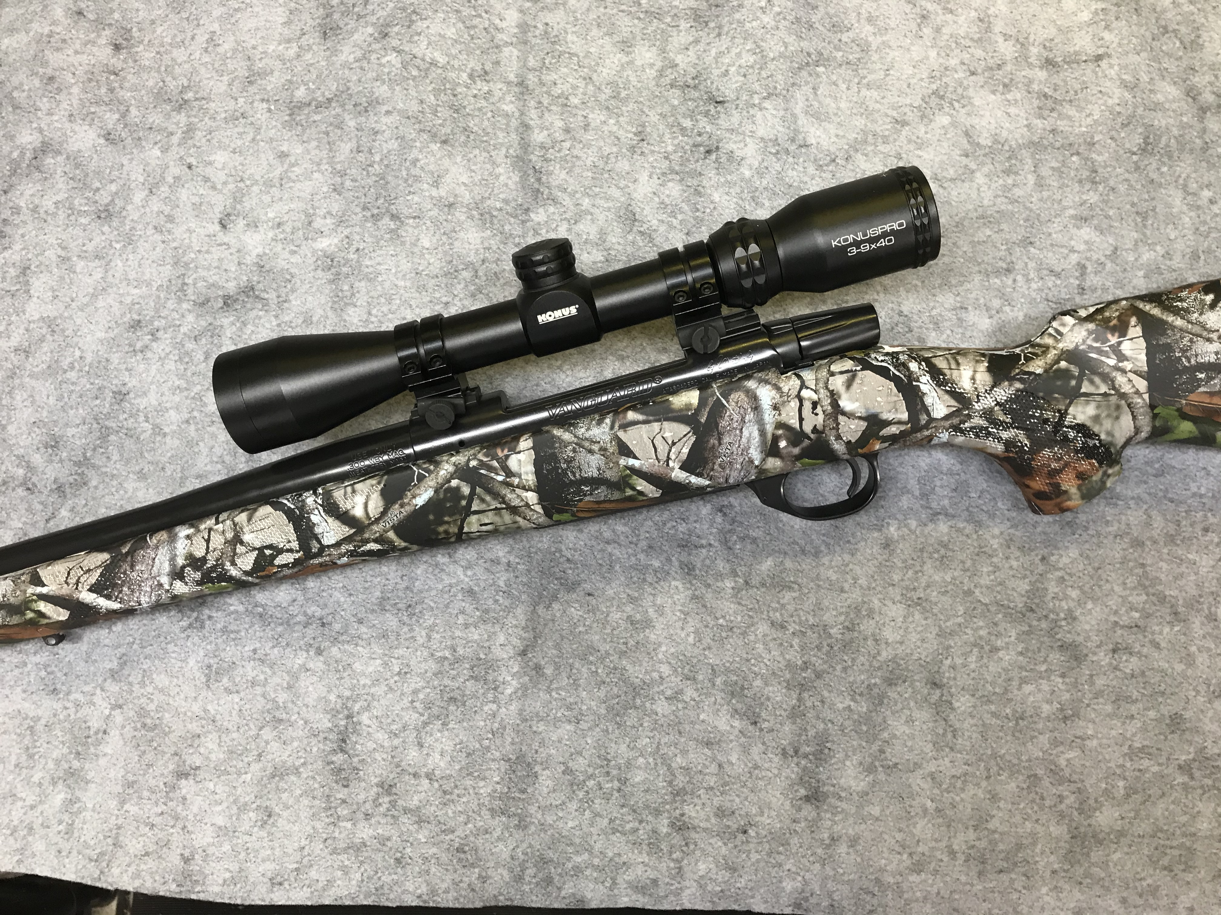 Ceramic Rifles Bolt Action Rifle Cerakoted using Matte Ceramic Clear and Blackout ...
