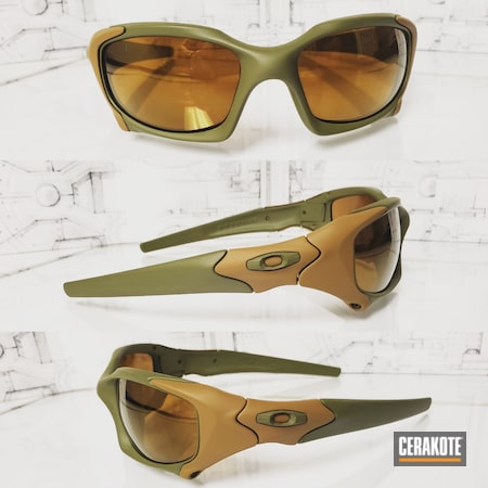 Powder Coating: Sunglasses,Xmetal,Noveske Bazooka Green H-189,Coyote Tan H-235,Oakley