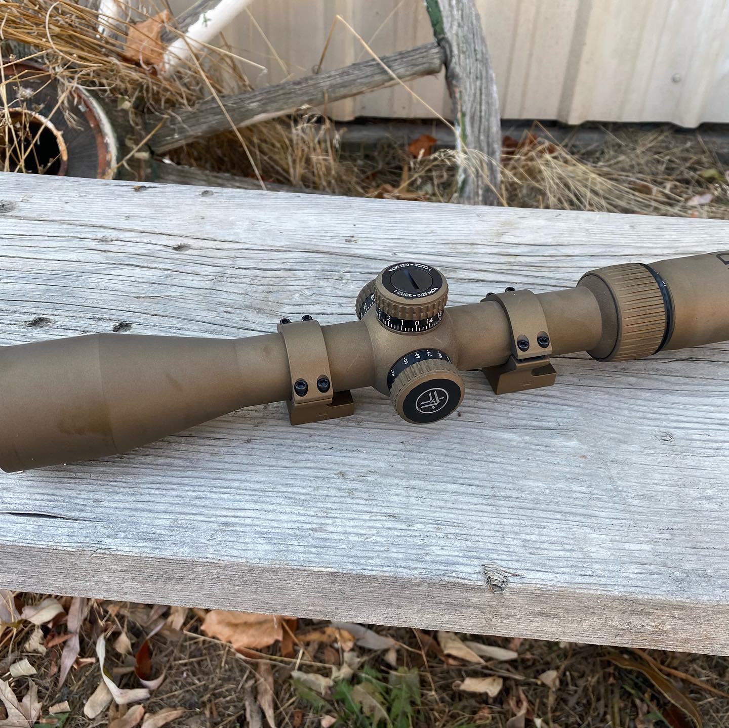 Vortex Scope and Rifle Cerakoted using Burnt Bronze and Burnt Bronze ...