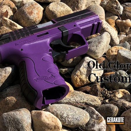 Powder Coating: PK380,Distressed,Wild Purple H-197,S.H.O.T,Walther