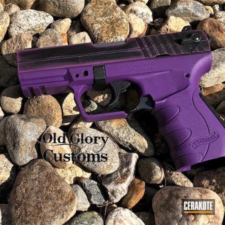 Powder Coating: PK380,Distressed,Wild Purple H-197,S.H.O.T,Walther