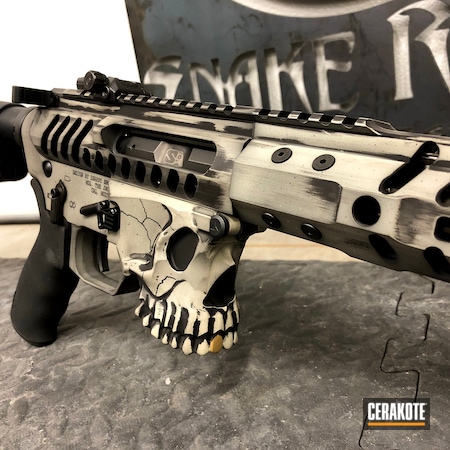 Powder Coating: Bright White H-140,S.H.O.T,Spike's Tactical The Jack,Battleworn,Tactical,Distressed,Armor Black H-190,BATTLESHIP GREY H-213,.223,Spikes,Gold H-122,AR-15