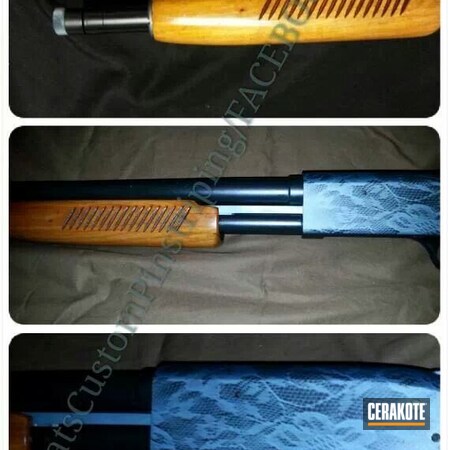 Powder Coating: Shotgun,Blue Titanium H-185,Midnight Blue H-238