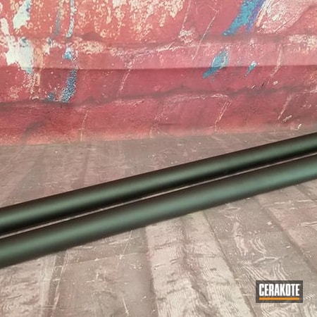 Powder Coating: Graphite Black H-146,S.H.O.T,Barrel,Rifle Barrel,Gun Parts