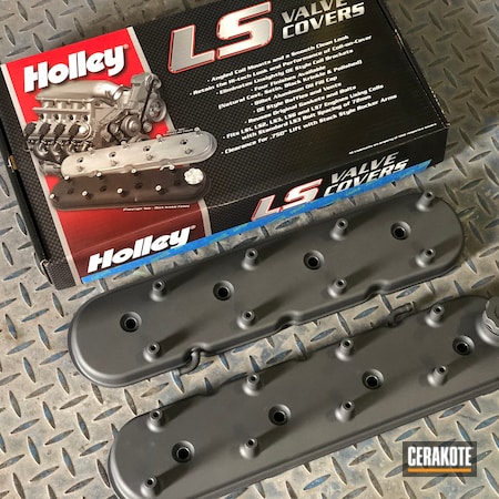 Powder Coating: Holley,Cobalt H-112,Automotive,Valve Covers