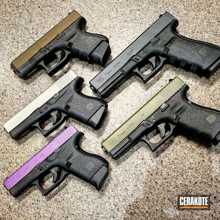 Powder Coating: Glock,S.H.O.T,Sniper Green H-229,Sniper Grey H-234,Bright Purple H-217,Stainless H-152,Burnt Bronze H-148