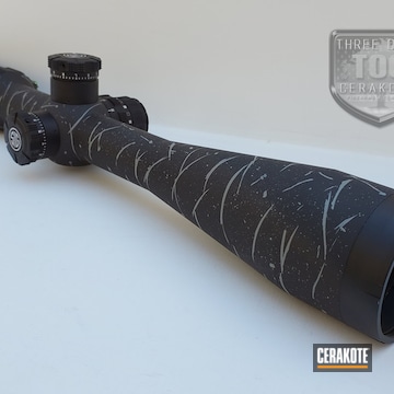 Sig Sauer Scope Cerakoted Using Armor Black And Smith & Wesson® Grey