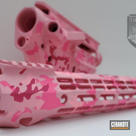 Powder Coating: Bazooka Pink H-244,S.H.O.T,Aero Precision,SIG™ PINK H-224,PINK SHERBET H-328,AR-15,Pink MultiCam,AR Build,Prison Pink H-141,AR Project,Custom AR Build