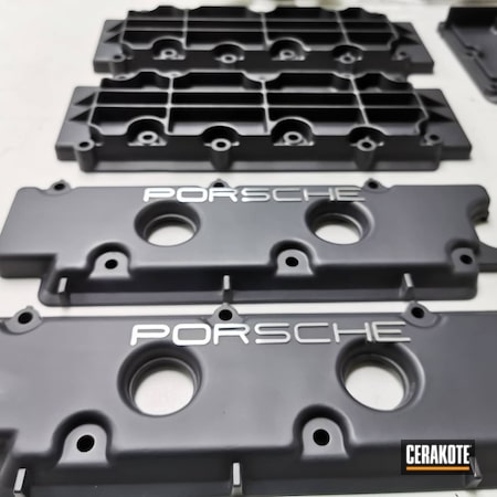 Powder Coating: Custom Porsche,Graphite Black C-102,Porsche 911,Burnt Bronze C-148,Engine Tuning,Porsche,911,Engine,Automotive,Custom Engine,911 Turbo