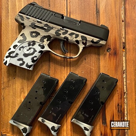 Powder Coating: Hidden White H-242,Graphite Black H-146,S.H.O.T,Ruger,MAGPUL® FDE C-267,Coyote Tan H-235